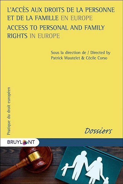 L' accès aux droits de la personne et de la famille en Europe