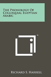 The Phonology Of Colloquial Egyptian Arabic