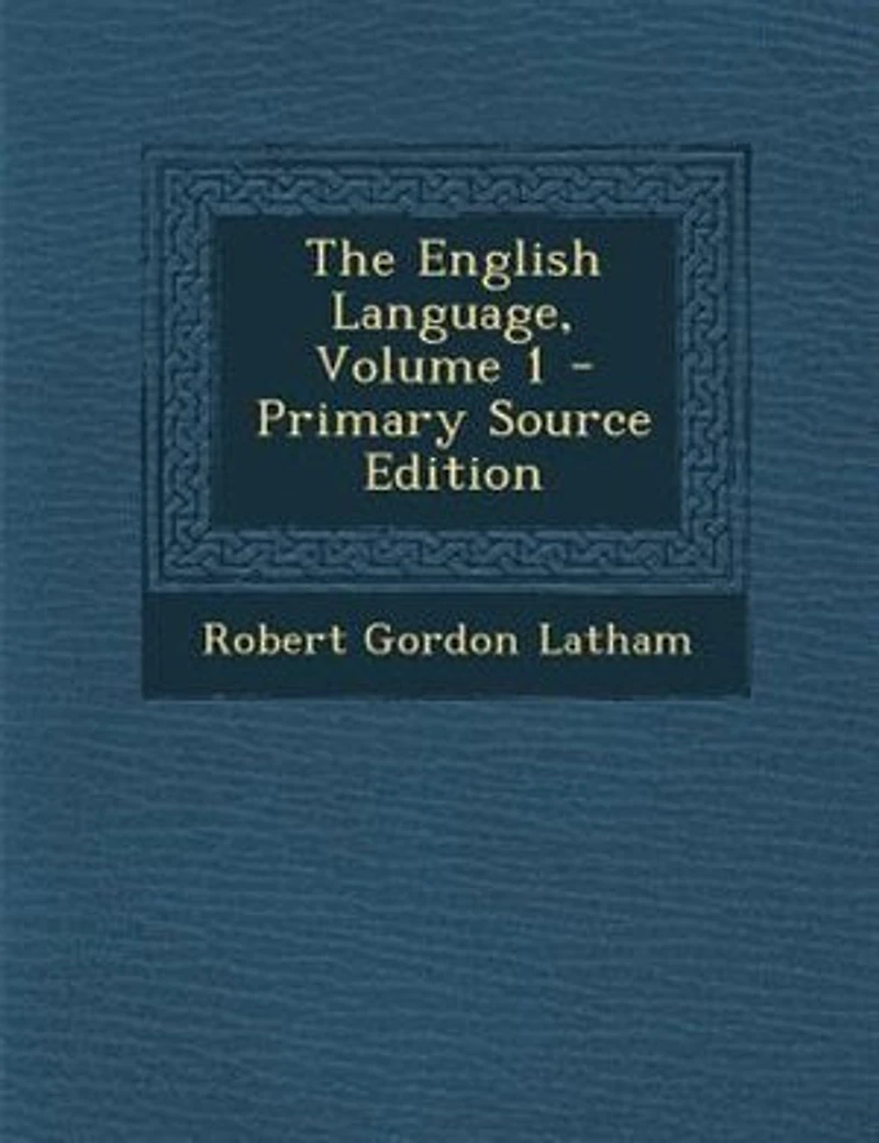 The English Language, Volume 1