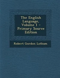 The English Language, Volume 1
