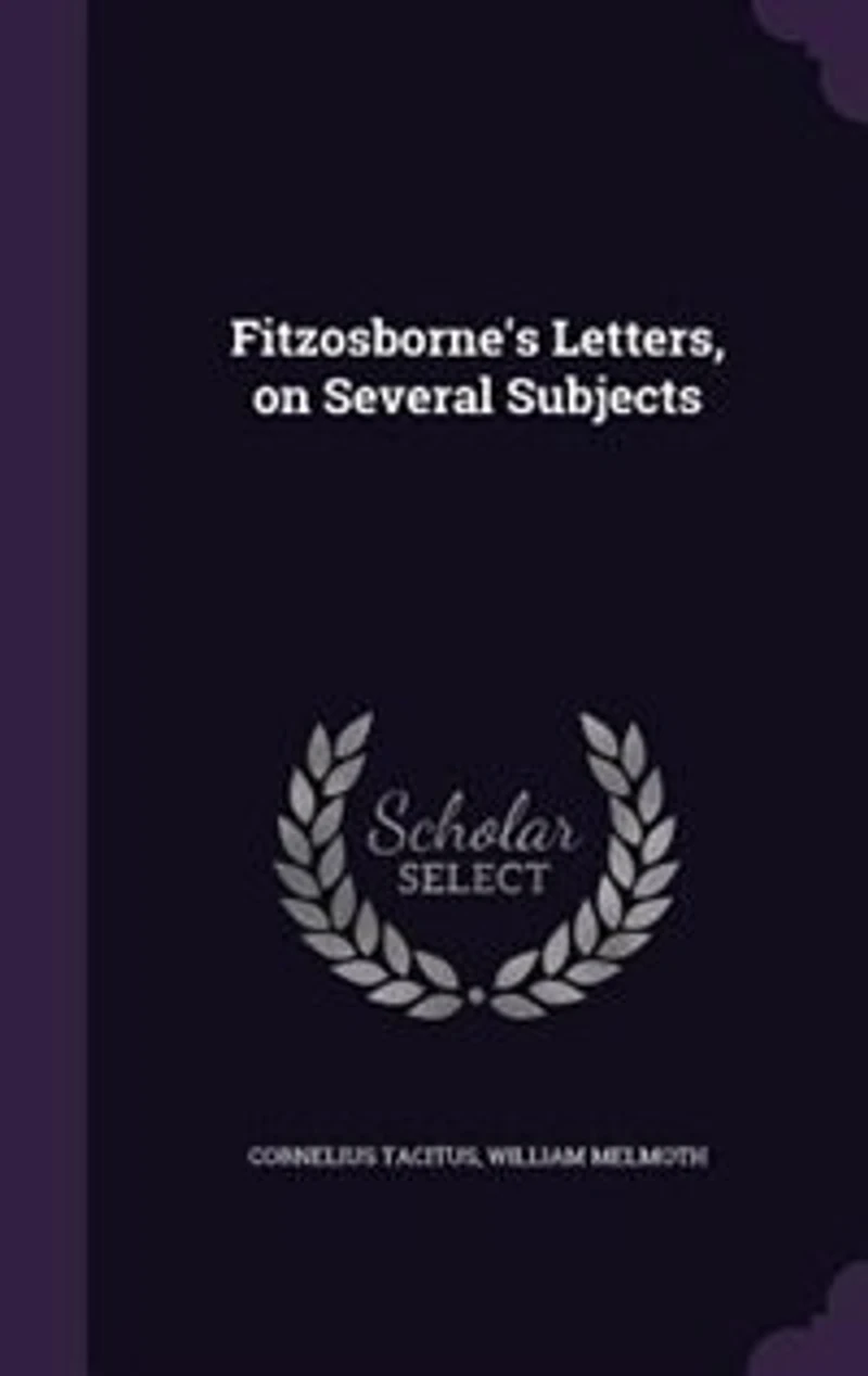 Fitzosborne's Letters, on Several Subjects (Classic Reprint)