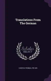 Translations From The German