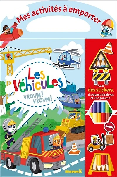 Les véhicules: mes activités à emporter