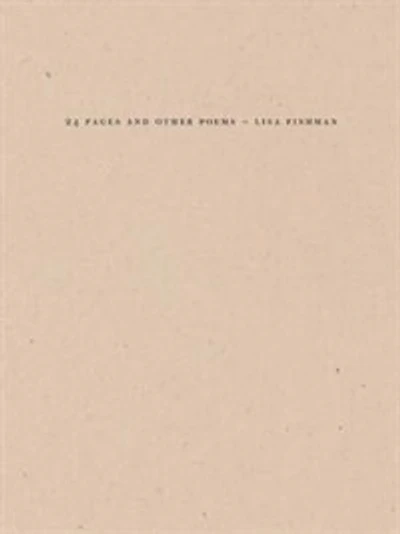 24 Pages And Other Poems