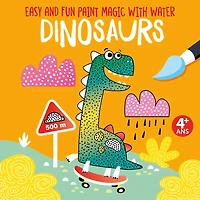 Easy and Fun Paint Magic with Water: Dinosaurs