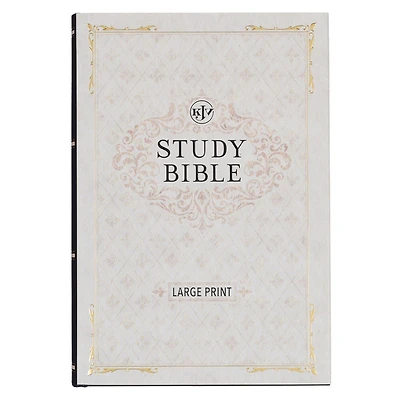 KJV Study Bible LP Hardcover, Black