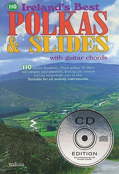 110 Ireland's Best Polkas & Slides: With Guitar Chords