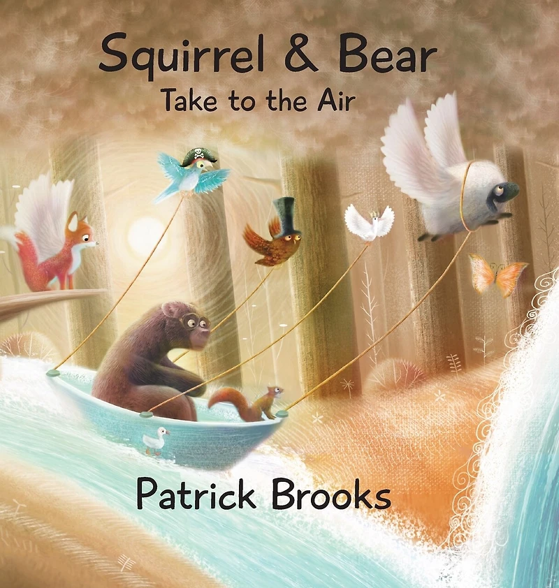 Squirrel And Bear Take To The Air