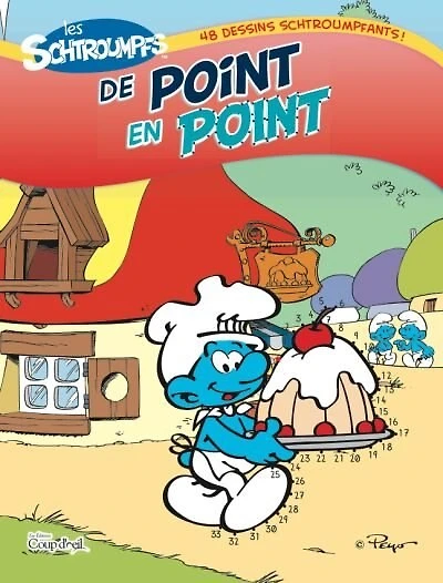 Les Schtroumpfs. De point en point: 48 dessins schtroumpfants!