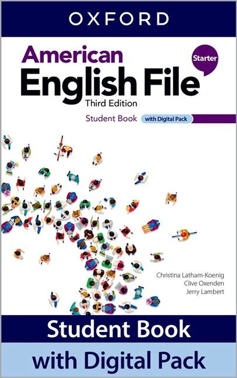 American English File: Starter Student Book with Digital Pack: Print Student Book and 2 years' access to Student e-book, Workbook e-book, Online Practice and Student Resources