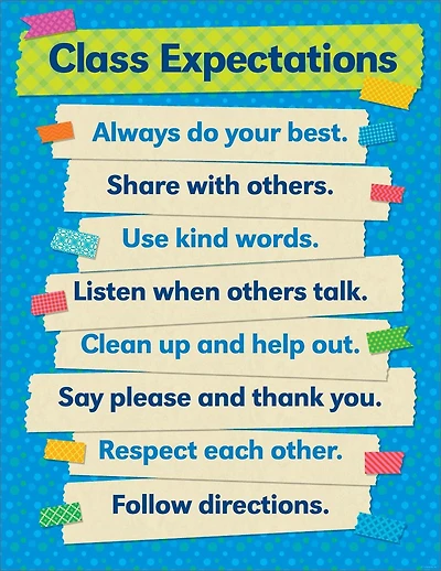Tape It Up! Class Expectations