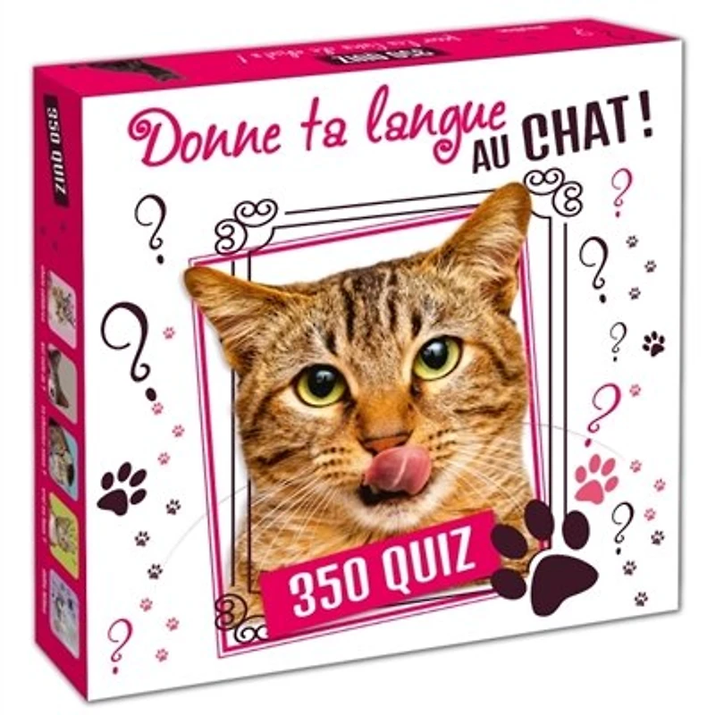 Boîte Quiz Donne ta langue au Chat !: 350 quiz pour les fans de chats !