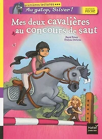 Mes deux cavalières au concours de saut