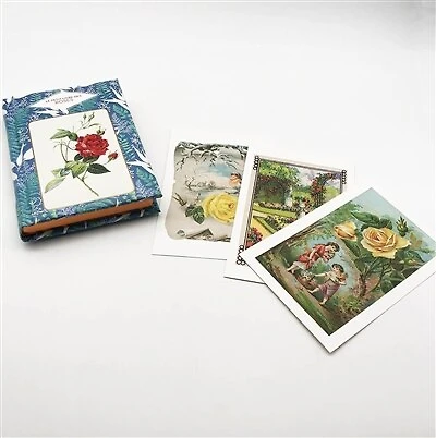 Petit livre des roses + cartes postales
