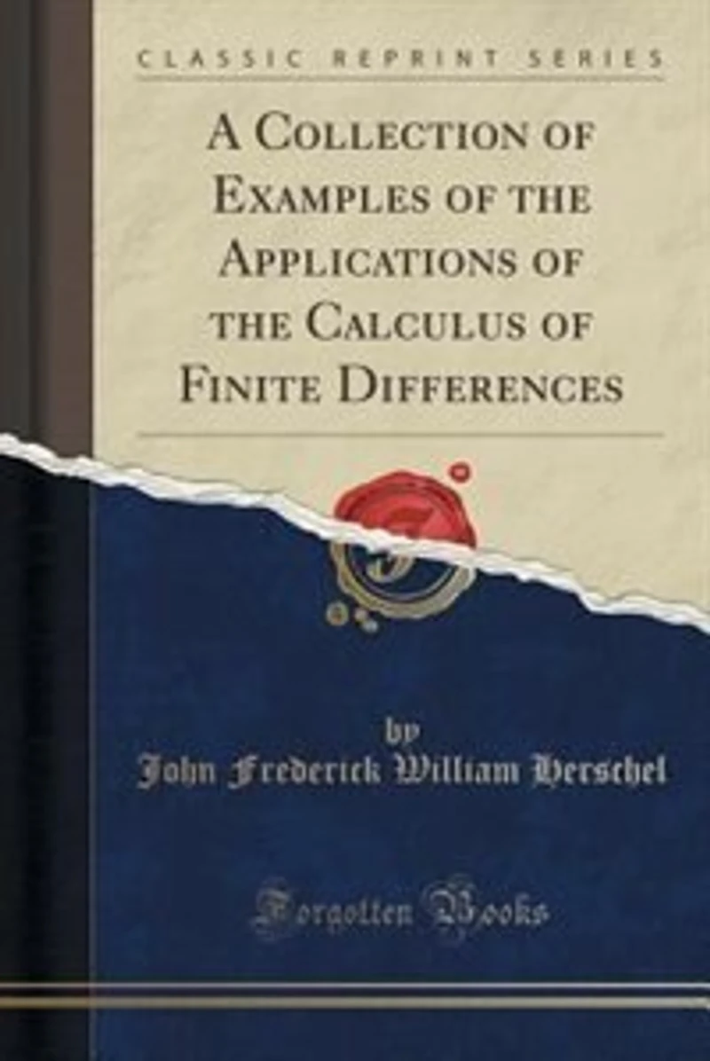 A Collection of Examples the Applications Calculus Finite Differences