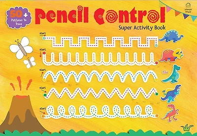 Pencil Control Super Activity Book : Activity Book for children