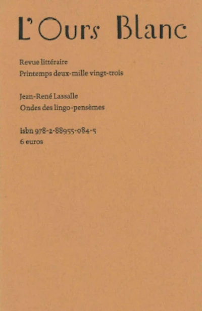 Ours blanc (L'), n°37. Ondes des lingo-pensèmes