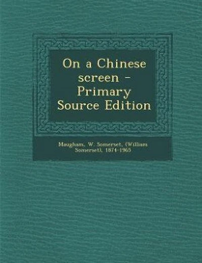On a Chinese screen