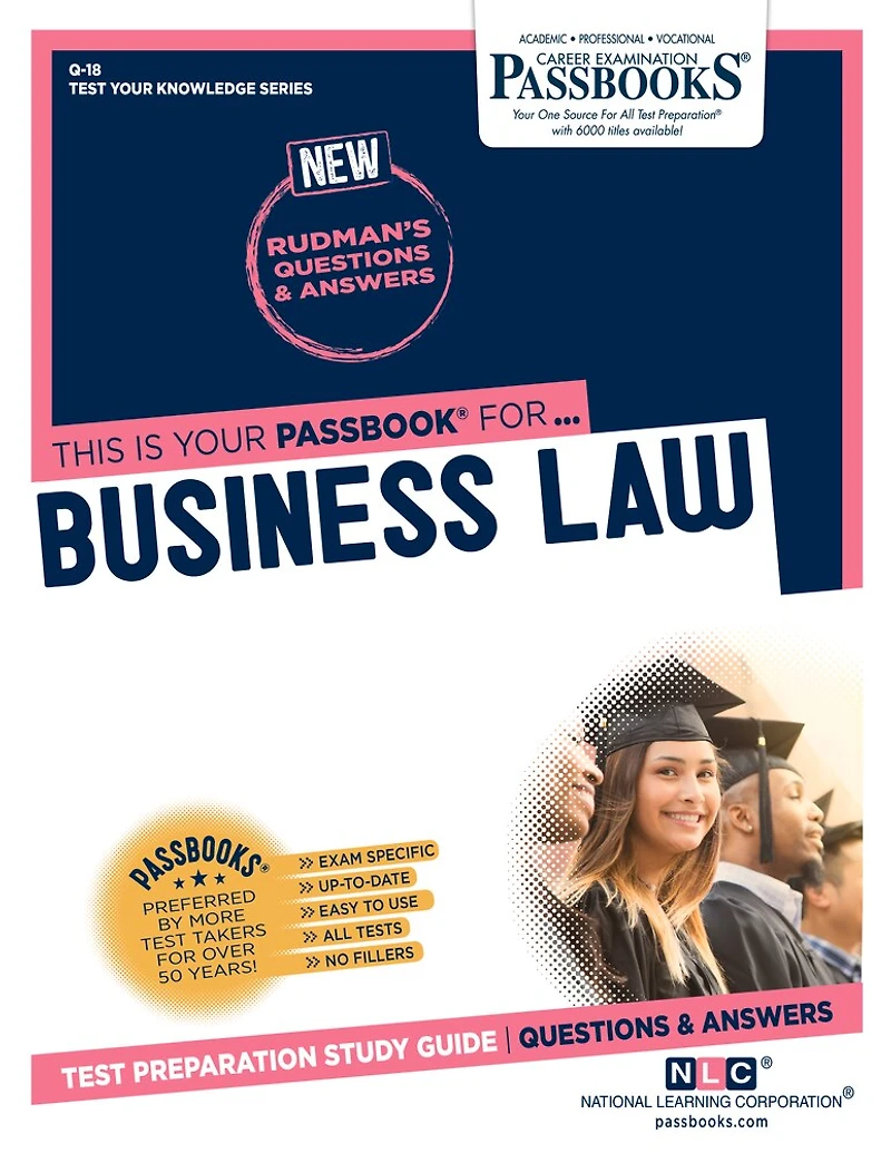 Business Law (Q-18): Passbooks Study Guide