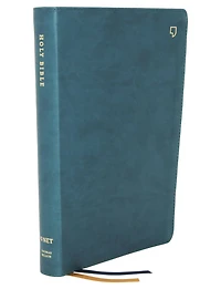 Net Bible, Thinline Large Print, Leathersoft, Black, Comfort Print: Holy Bible