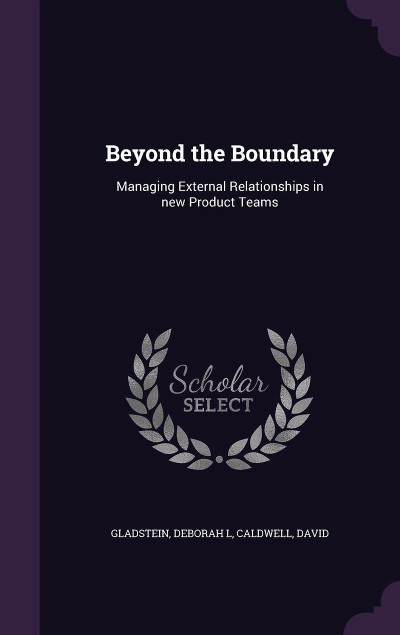 Beyond the Boundary: Managing External Relationships New Product Teams (Classic Reprint)