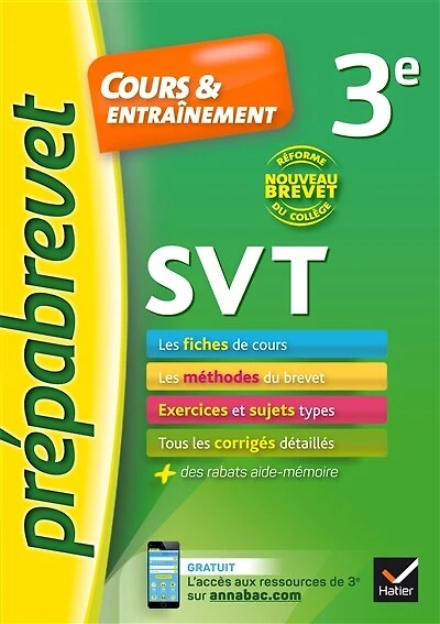 SVT 3e: cours & entraînement