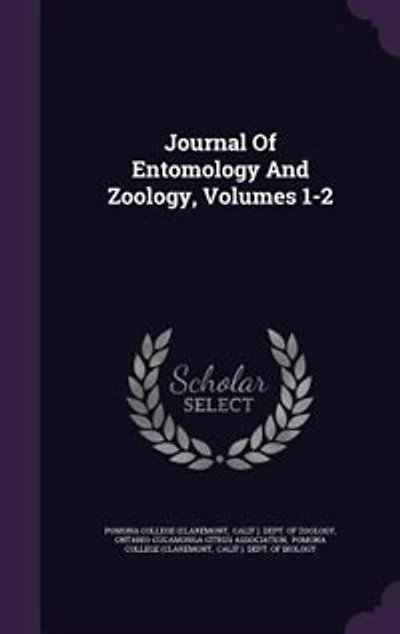 Journal Of Entomology And Zoology, Volumes 1-2