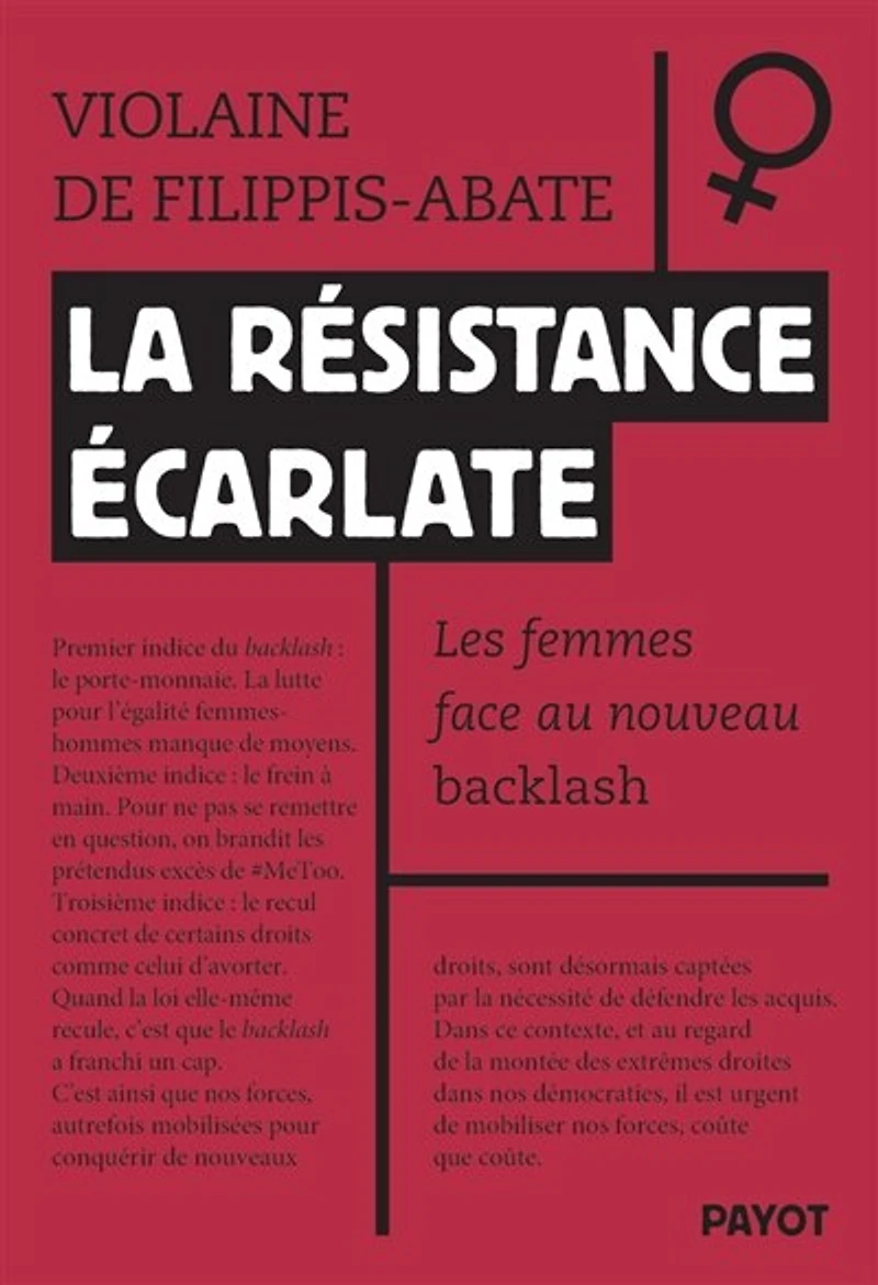 La résistance écarlate: les femmes face au nouveau backlash