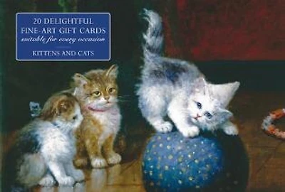 Card Box of 20 Notecards and Envelopes: Kittens and Cats: A delightful pack of high-quality fine-art gift cards and decorative envelopes