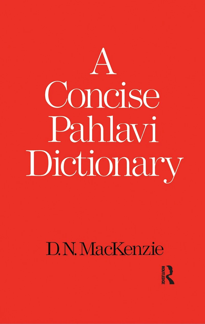 A Concise Pahlavi Dictionary