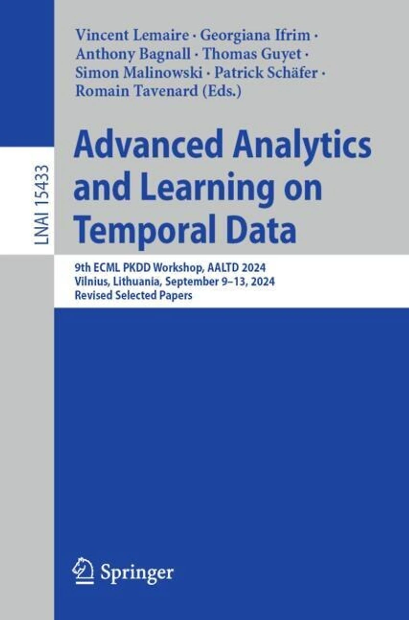 Advanced Analytics and Learning on Temporal Data: 9th ECML PKDD Workshop, AALTD 2024, Vilnius, Lithuania, September 9-13, Revised Selected Papers
