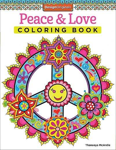 Peace & Love Coloring Book