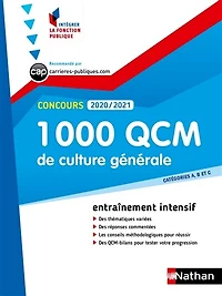 1 000 QCM de culture générale 2024/2025 - EPUB