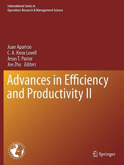 Advances in Efficiency and Productivity II
