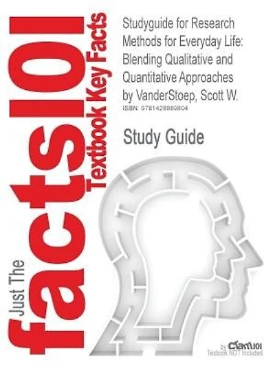 Studyguide For Research Methods For Everyday Life: Blending Qualitative And Quantitative Approaches By Scott W. Vanderstoep, Isbn 9780470343531