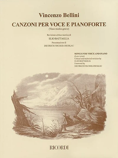 Vincenzo Bellini - Canzoni Per Voce: Songs For Low Voice And Piano