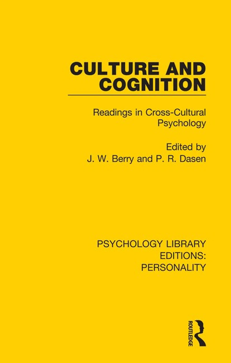 Culture And Cognition: Readings Cross-cultural Psychology