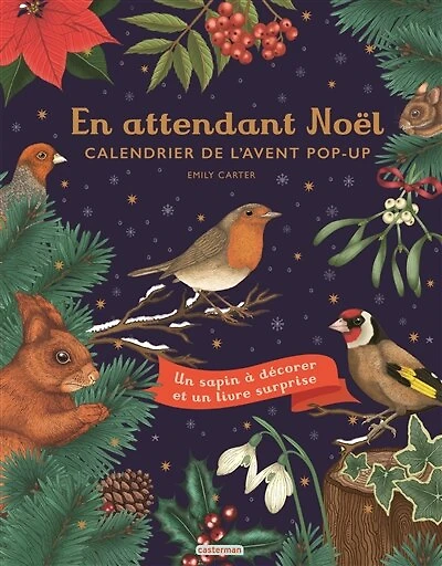 En attendant Noël: calendrier de l'Avent pop-up