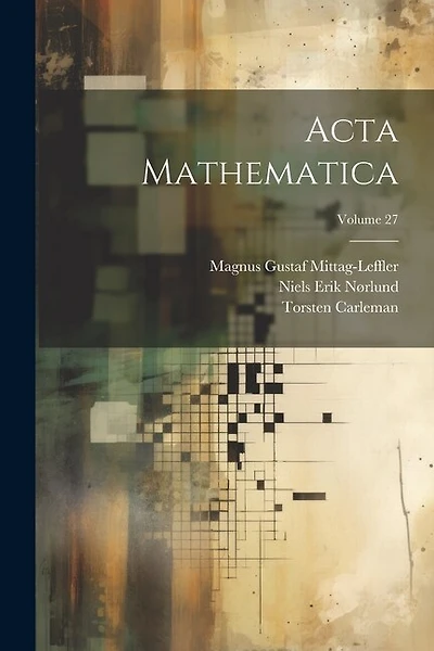 Acta Mathematica; Volume 27