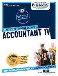 Accountant IV (C-2969): Passbooks Study Guide