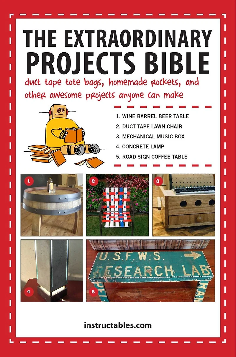The Extraordinary Projects Bible: Duct Tape Tote Bags, Homemade Rockets, and Other Awesome Anyone Can Make