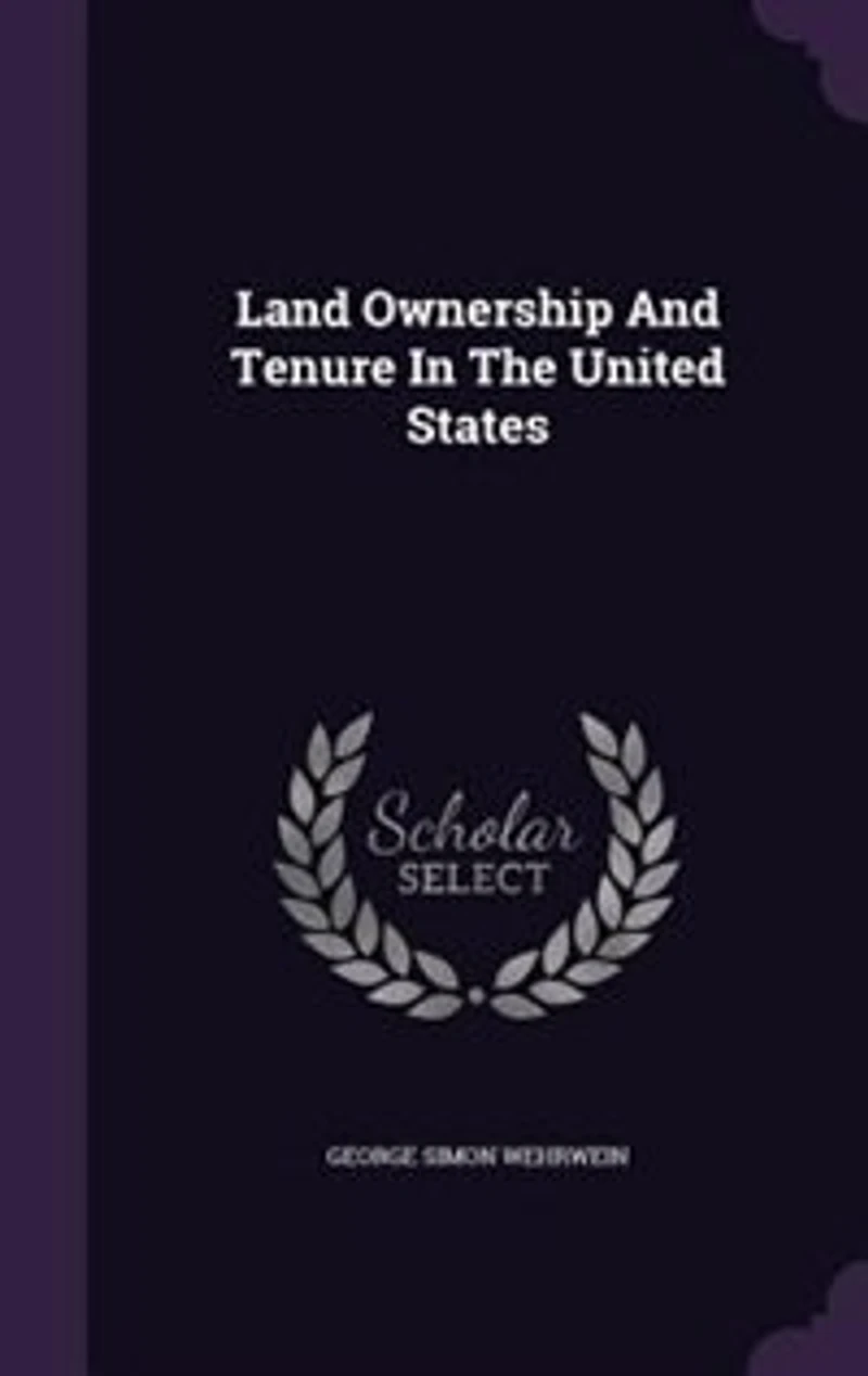 Land Ownership And Tenure In The United States