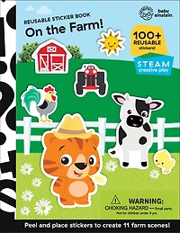 Baby Einstein: On the Farm! Reusable Sticker Book