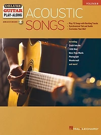 Acoustic Songs: Deluxe Guitar Play-along Volume 3