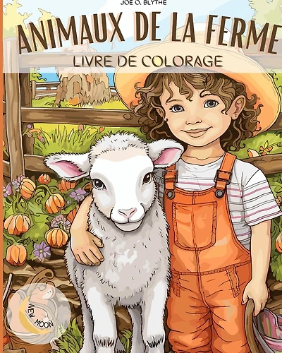Animaux de la ferme Livre à colorier: À la ferme: Un voyage coloré avec 50 animaux délicieux et plus encore