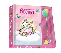 Mon carnet secret bébés licornes: coffret