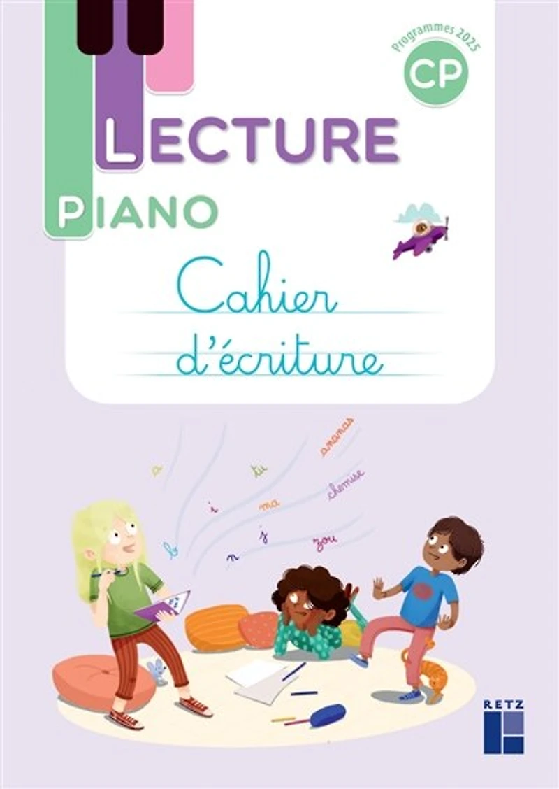 Lecture piano CP: cahier d'écriture