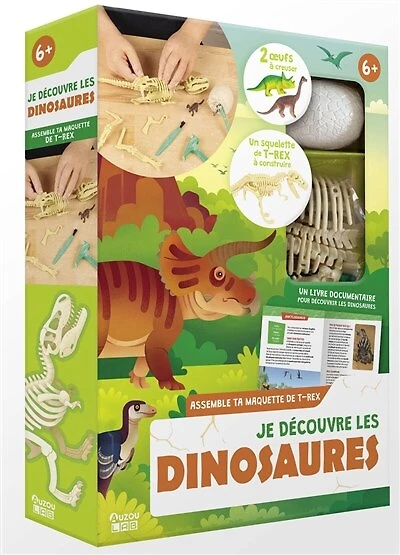 Auzou lab': je découvre les dinosaures