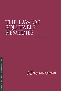 The Law of Equitable Remedies, 3/e