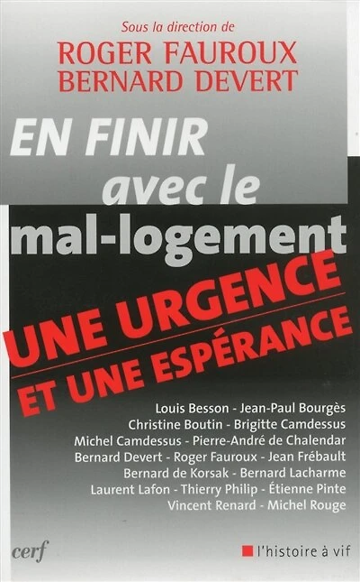 En finir avec le mal-logement: une urgence et une espérance